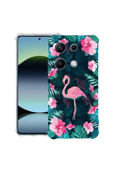 bestcase ¬Æ Anti Shock Case Compatible with OPPO A6 Pro, with Flamingo Design...