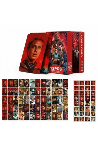 Choice بطاقات صور بانداي ST 01 الجديدة 92 قطعة من فيلم سترينجرز، 60 قطعة من ب...