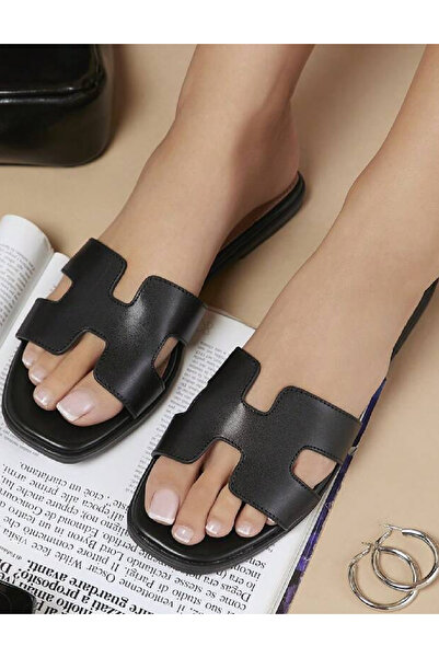 Evendi Slippers, Black