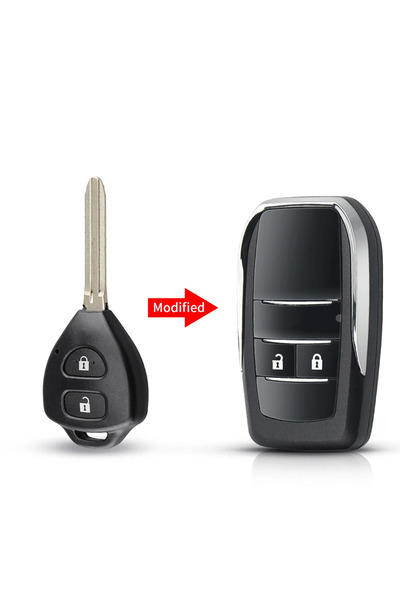 Choice3 غلاف مفتاح 2BT KEYYOU قطعة واحدة قابل للطي ومعدّل لجهاز التحكم عن بعد...