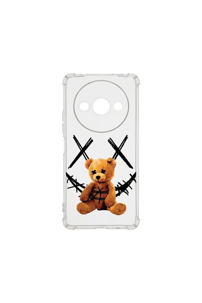 bestcase Калъф за Xiaomi Redmi A3, BestCase® Anti Shock 1.5MM, Усмивка на плю...