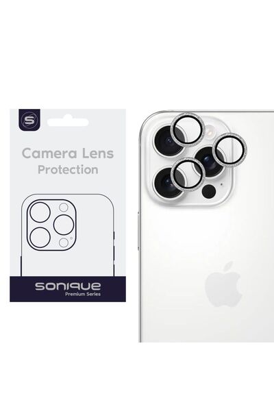 Sonique Προστασία Κάμερας με Γκλίτερ για τον Φακό Pro Apple iPhone 16 Pro / i...