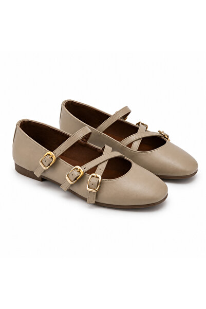 PATRON SHOES أحذية الباليه اليومية للنساء، أحذية الباليه ذات الأشرطة المتقاطع...