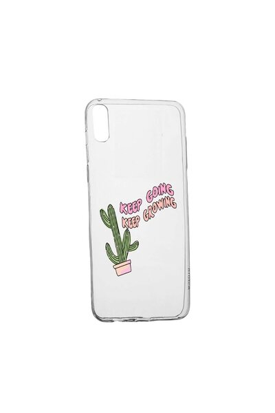 bestcase Θήκη σιλικόνης συμβατή με Xiaomi Redmi 9AT, Συνεχής Ανάπτυξη, Κάκτος...