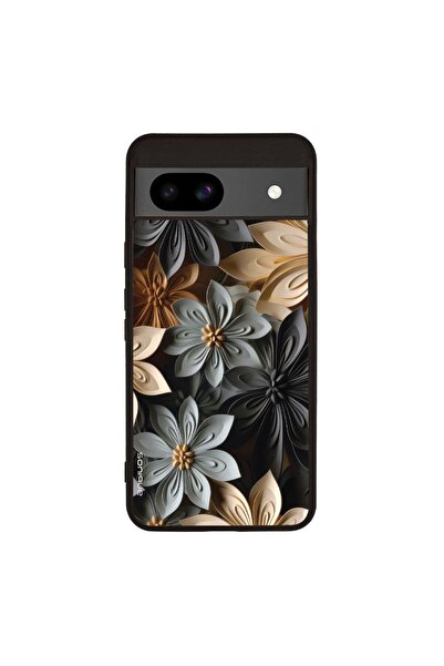 Sonique Θήκη 3D Flower Series για Google Pixel 8a 5G Γκρι