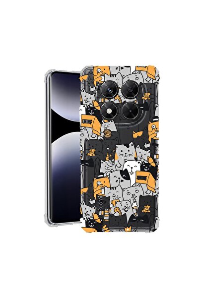 bestcase Husă pentru Xiaomi Redmi Note 15 5G cu design cu model de pisică, an...