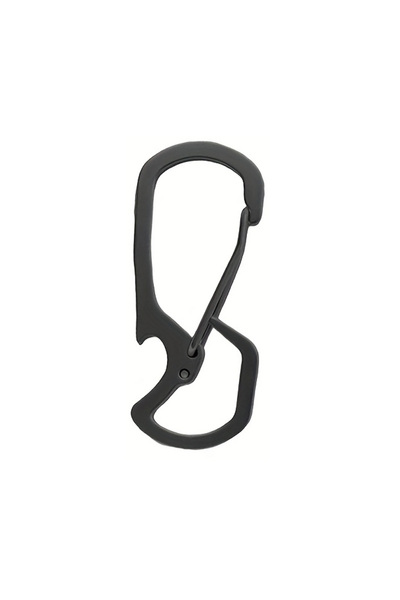 Choice Black 1pcs Multifunctional Stainless Steel Outdoor Hanging Buckle, Stu...