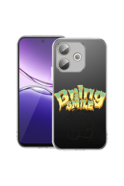 bestcase ¬Æ Husa Clear Silicon pentru OPPO A5 Pro 5G, Teddy Bear Braing Smile...