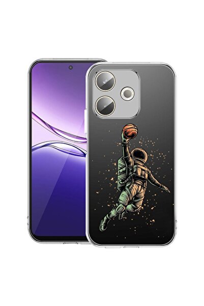 bestcase Калъф за Xiaomi Redmi 13x / Poco M6 4G с дизайн на астронавт и баске...