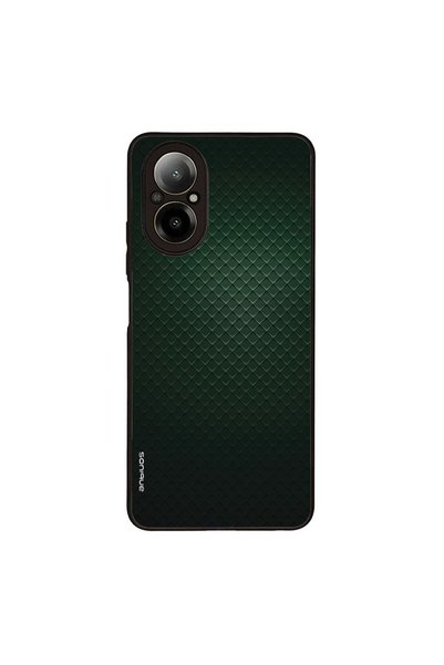 Sonique Θήκη Carbon Series για Realme Realme C67 4G Πράσινο