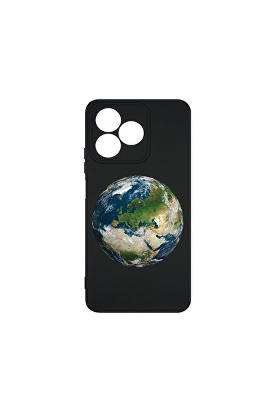 bestcase ¬Æ Husa Premium Silicon, Compatibila Cu Xiaomi Redmi 13, Earth, SLIM...