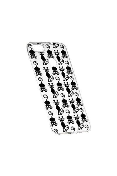 bestcase Husa Silicon, Transparent, Slim, Black Cat, 115, Xiaomi Redmi Note 5...