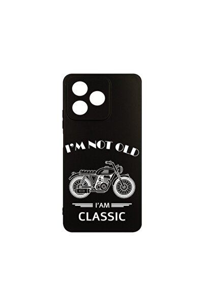 bestcase ¬Æ Husa Slim Silicon pentru Xiaomi Redmi 13, I'm Not Old I'm Classic...