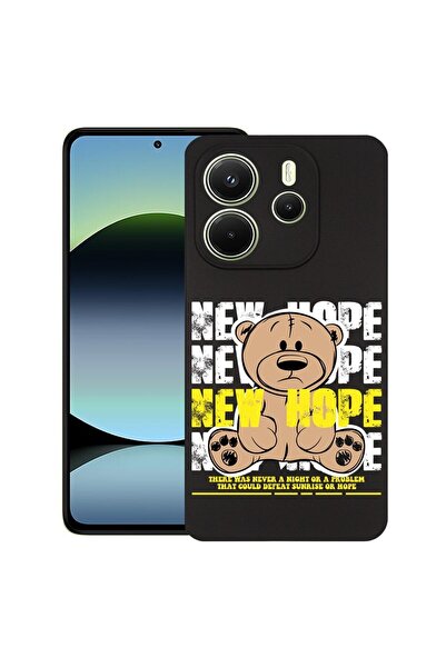 bestcase Калъф за Xiaomi Redmi Note 14, Мече Нова надежда, Тънък силиконов 0....