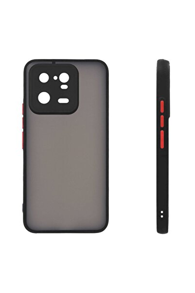 Sonique Θήκη Σιλικόνης Color Button Bumper Xiaomi Xiaomi 13 Pro 5G Μαύρο