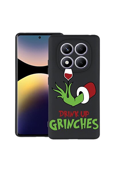 bestcase Husă pentru Xiaomi Redmi Note 15 Pro 5G cu Design Grinches - Drink U...