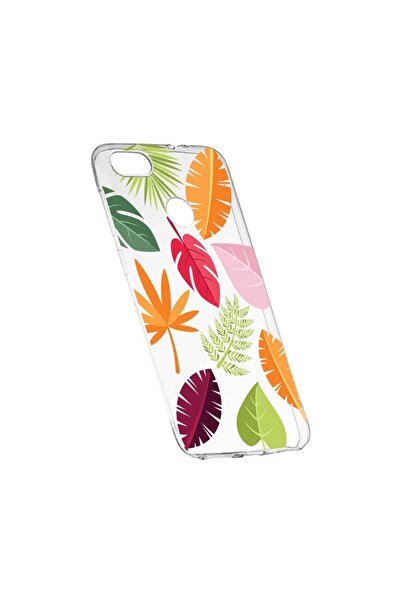 bestcase Husa Silicon, Transparent, Slim, Toamna, Frunze, 151, Xiaomi Redmi N...