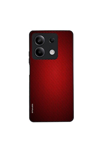 Sonique Θήκη Carbon Series για Xiaomi Redmi Note 13 5G Κόκκινο
