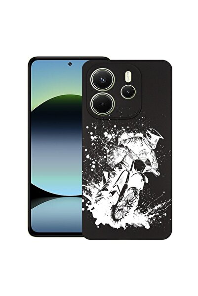 bestcase ¬Æ Husa pentru Xiaomi Redmi Note 14, MotoCross, Slim Silicon 0.8MM, ...