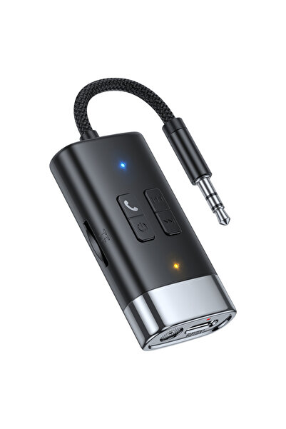 Choice محول صوت بلوتوث 5.4 أسود اللون، جهاز إرسال واستقبال 2 في 1، يدعم بطاقة...