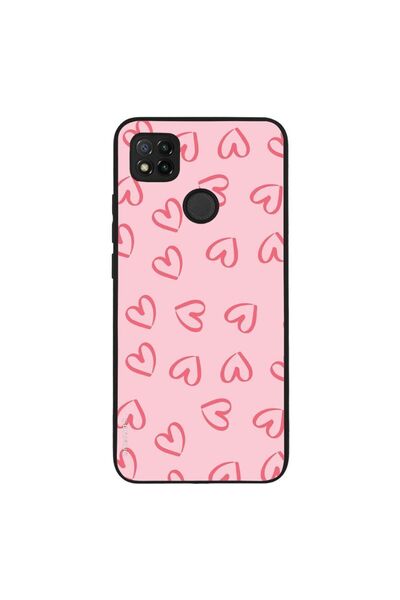 Sonique Θήκη Heart Series για Xiaomi Redmi 9C / Redmi 10A Ροζ