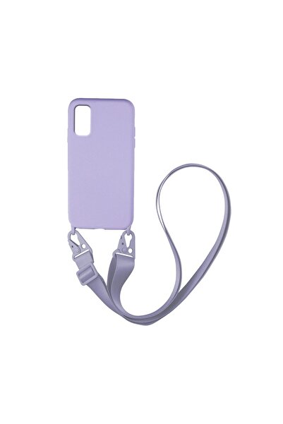 Sonique Θήκη Σιλικόνης με Strap CarryHang Samsung Galaxy S20 FE 4G/5G Λιλά
