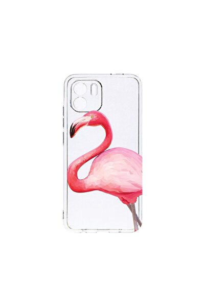 bestcase Διαφανής Θήκη Σιλικόνης 2MM, Συμβατή με Xiaomi Redmi A2, Φλαμίνγκο, ...