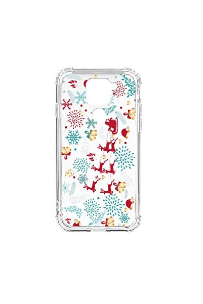 bestcase Противоударен силиконов калъф, съвместим с Xiaomi Redmi Note 9 4G, Р...