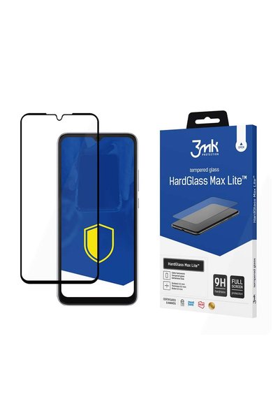 3MK HardGlass Max Lite Full Screen Xiaomi Redmi 9C / Redmi 10A Μαύρο
