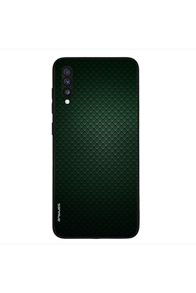 Sonique Θήκη Carbon Series για Samsung Galaxy A70/A70s Πράσινο
