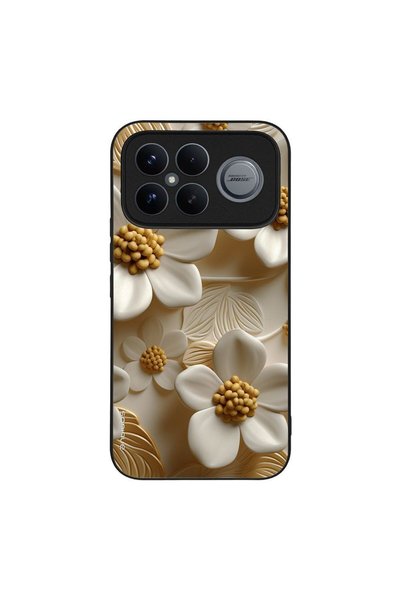 Sonique Θήκη 3D Flower Series για Xiaomi Poco F8 Ultra 5G Λευκό