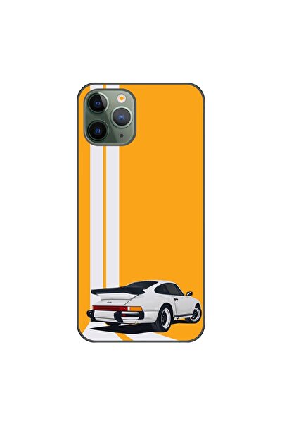 OEM Калъф, съвместим с Apple iPhone 11 Pro Max, силиконов гел TPU модел Porsc...