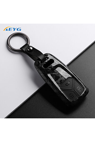 Choice4 FCarbon Set1 Fashion ABS Car Remote Key Case Cover Shell For Audi A4 ...