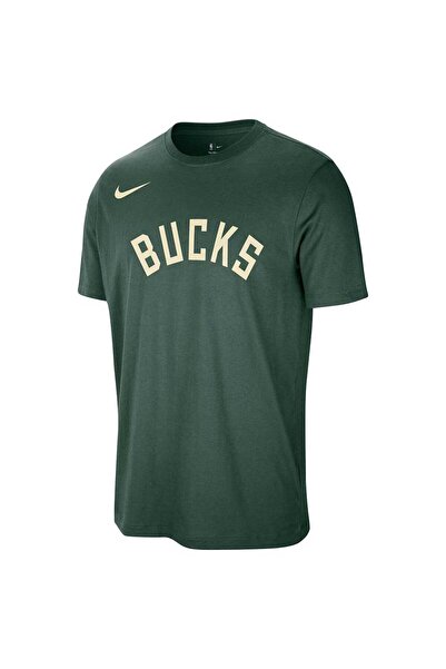 Nike Ανδρικό Μπλουζάκι Milwaukee Bucks Essentials Κοντομάνικο Μ