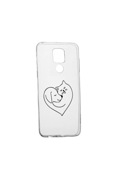 bestcase Θήκη σιλικόνης συμβατή με Xiaomi Redmi Note 9, Σχέδιο Αγάπη Σκύλου κ...