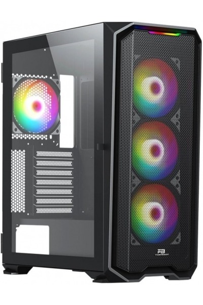 POWERBOX POWERBOOST PB-P3720B 850W 80+ BRONZE MESH ÖN PANEL 4XARGB FAN+USB3.0...