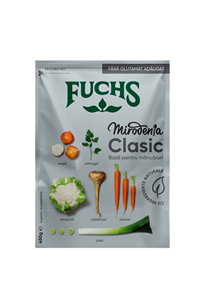 Mirodenia CLASIC FUCHS, BAZA PENTRU MANCARURI, 450 GR/ PLIC