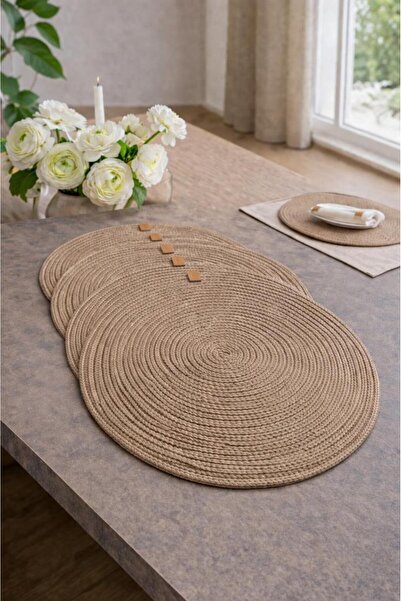 Çeyiz Diyarı Knitted 6 Piece Supla Set Beige
