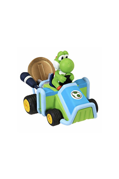 Super mario Masinuta Coin Racers Wave 1, mecanism cu moneda, 6 cm,...
