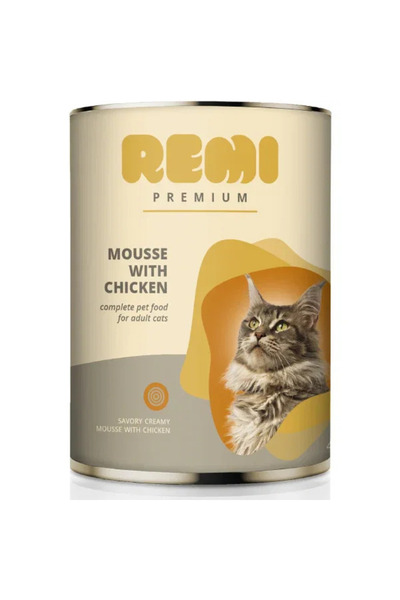 remi Hrana umeda pentru pisici Premium Mousse Pui, 400 g