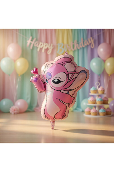 DODOMAR Stitch Angel Foil Balloon 70X110 cm Party Birthday Decoration Balloon...