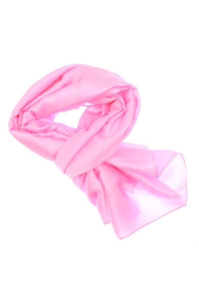 ButicCochet Women's scarf, Buticcochet, silk, 180 x 90 cm, Pink - ES2683