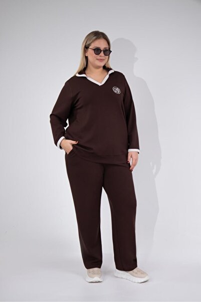 Roxxlen Women's Plus Size Pocket Pants