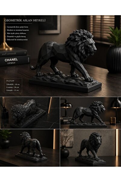 LUMIRA SCENTED CANDLE CONCRETE POT LUMİRA 3D Aslan-Kartal-Kurt-Atatürk 3D-HED...