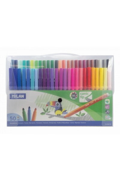 Milan Conical Tip Markers 50 COLORS