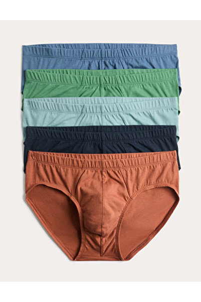 Marks & Spencer 5’li Saf Pamuk Cool & Fresh Slip
