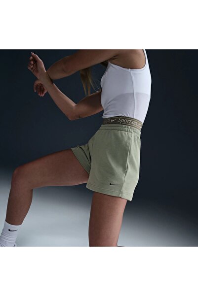 Nike Chill French Terry 4" Short Kadın Boxer Detaylı Şort-SPORTXSTORE