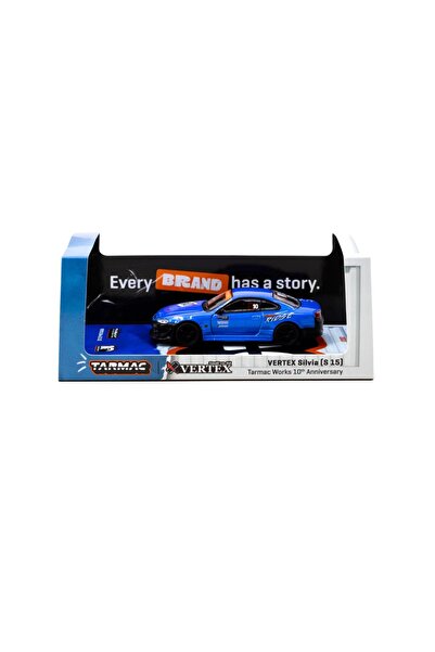HOT WHEELS Tarmac Works 1:64 Vertex Nissan Silvia S15 10Th Anniversary Diecas...