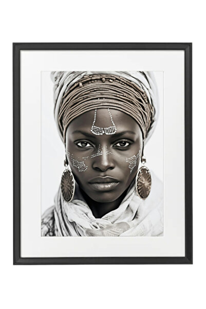 Boomah Accessories African Woman Afrocentric, African Art, Home Décor Wall Ar...