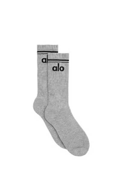 AIO Meia Alo Yoga Unisex Half-Crew Throwback Long tube